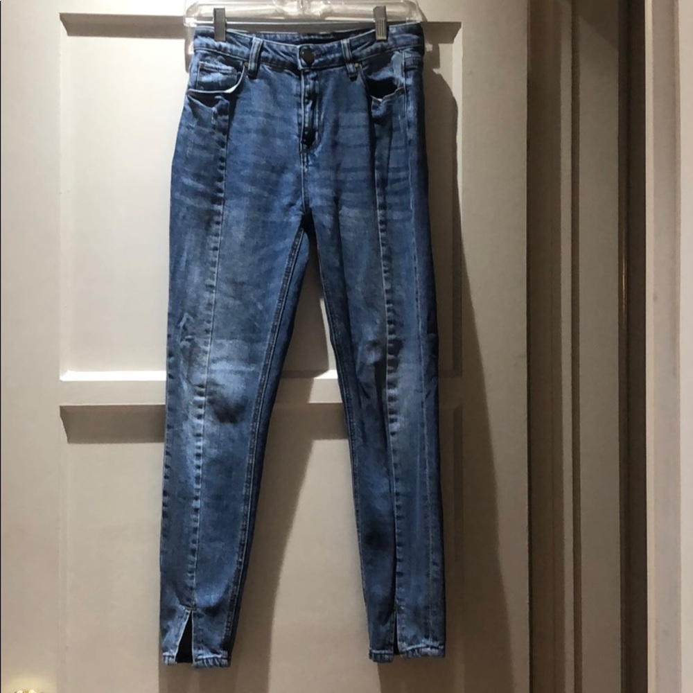 Dark wash jeans from Nordstrom